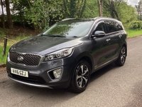 USED 2016 16 KIA SORENTO 2.2 CRDi KX-3 SUV 5dr Diesel Auto AWD Euro 6 (197 bhp) *7 SEATS-AUTO-4WD* *FULL SERVICE HISTORY* PAN ROOF-X2 KEYS