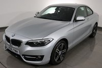 USED 2016 66 BMW 2 SERIES 1.5 218i Sport Coupe 2dr Petrol Manual Euro 6 (s/s) (136 ps) 6 stamp SERVICE HISTORY - 2 KEYS - 2 OWNERS