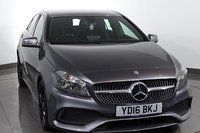 USED 2016 16 MERCEDES-BENZ A-CLASS 1.5 A180d AMG Line Hatchback 5dr Diesel Manual Euro 6 (s/s) (109 ps) 9 stamp SERVICE HISTORY - 2 OWNERS