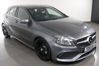 USED 2016 16 MERCEDES-BENZ A-CLASS 1.5 A180d AMG Line Hatchback 5dr Diesel Manual Euro 6 (s/s) (109 ps) 9 stamp SERVICE HISTORY - 2 OWNERS