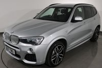 USED 2017 17 BMW X3 3.0 35d M Sport SUV 5dr Diesel Auto xDrive Euro 6 (s/s) (313 ps) 7 stamp SERVICE HISTORY - 2 KEYS