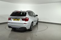 USED 2017 17 BMW X3 3.0 35d M Sport SUV 5dr Diesel Auto xDrive Euro 6 (s/s) (313 ps) 7 stamp SERVICE HISTORY - 2 KEYS