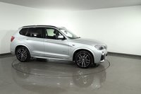 USED 2017 17 BMW X3 3.0 35d M Sport SUV 5dr Diesel Auto xDrive Euro 6 (s/s) (313 ps) 7 stamp SERVICE HISTORY - 2 KEYS