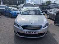 USED 2015 15 PEUGEOT 308 SW 2.0 BlueHDi Allure Estate 5dr Diesel Auto Euro 6 (s/s) (150 ps) AUTOMATIC GEARBOX .