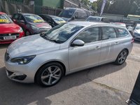 USED 2015 15 PEUGEOT 308 SW 2.0 BlueHDi Allure Estate 5dr Diesel Auto Euro 6 (s/s) (150 ps) AUTOMATIC GEARBOX .