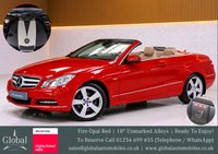 USED 2012 12 MERCEDES-BENZ E-CLASS 3.0 E350 CDI V6 BlueEfficiency SE Cabriolet 2dr Diesel G-Tronic Euro 5 (265 ps) 3.0 V6 | ALMOND BEIGE LEATHER