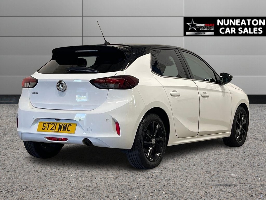USED 2021 21 VAUXHALL CORSA 1.2 Turbo Elite Hatchback 5dr Petrol Auto Euro 6 (s/s) (100 ps) ULEZ COMPLIANT
