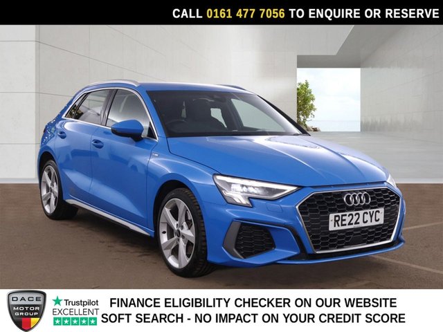 2022 A3 1.4 TFSIE 40 S LINE SPORTBACK 5DR PETROL PLUG IN HYBRID S... photo