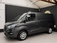 USED 2019 69 FORD TRANSIT CUSTOM 2.0 300 EcoBlue Limited Panel Van 5dr Diesel Auto L1 H1 Euro 6 (s/s) (130 ps) DELIVERY AVAILABLE