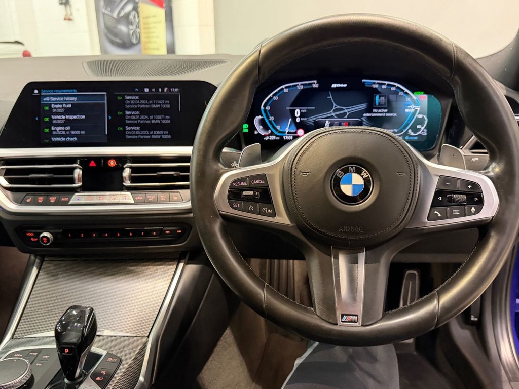 USED 2019 69 BMW 3 SERIES 2.0 330e 12kWh M Sport Saloon 4dr Petrol Plug-in Hybrid Auto Euro 6 (s/s) (292 ps) 