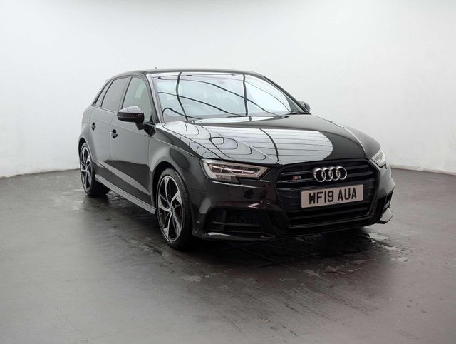 USED 2019 19 AUDI S3 2.0 S3 Sportback TFSI Black Edition Quattro Semi-Auto 4WD 5dr CLICK+COLLECT / HOME DELIVERY