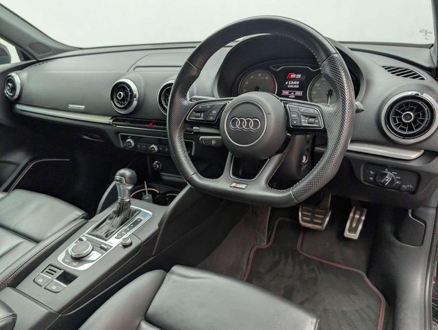 USED 2019 19 AUDI S3 2.0 S3 Sportback TFSI Black Edition Quattro Semi-Auto 4WD 5dr CLICK+COLLECT / HOME DELIVERY