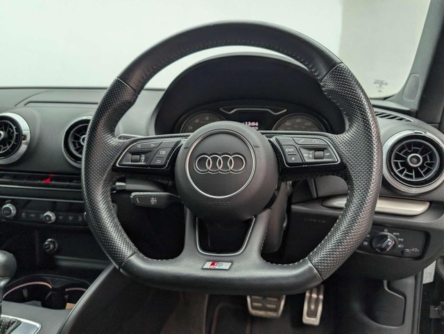 USED 2019 19 AUDI S3 2.0 S3 Sportback TFSI Black Edition Quattro Semi-Auto 4WD 5dr CLICK+COLLECT / HOME DELIVERY