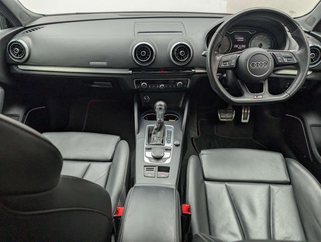 USED 2019 19 AUDI S3 2.0 S3 Sportback TFSI Black Edition Quattro Semi-Auto 4WD 5dr CLICK+COLLECT / HOME DELIVERY
