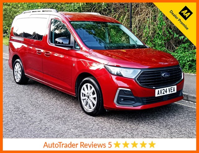 View our Ford Grand Tourneo Connect 2.0 EcoBlue Titanium MPV 5dr Diesel Manual Euro 6 (s/s) (122 ps).*7 SEATS*ONE OWNER*VW HISTORY*OVER 70 MINIBUSES IN STOCK*