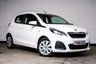USED 2018 68 PEUGEOT 108 1.0 Active Hatchback 5dr Petrol Manual Euro 6 (72 ps) Low Insurance Group, Bluetooth