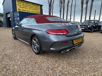 USED 2018 68 MERCEDES-BENZ C CLASS 2.0 C220d AMG Line (Premium) Cabriolet 2dr Diesel G-Tronic+ Euro 6 (s/s) (194 ps) ABS AND AIR CON