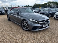 USED 2018 68 MERCEDES-BENZ C CLASS 2.0 C220d AMG Line (Premium) Cabriolet 2dr Diesel G-Tronic+ Euro 6 (s/s) (194 ps) ABS AND AIR CON