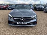 USED 2018 68 MERCEDES-BENZ C CLASS 2.0 C220d AMG Line (Premium) Cabriolet 2dr Diesel G-Tronic+ Euro 6 (s/s) (194 ps) ABS AND AIR CON