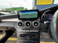 USED 2018 68 MERCEDES-BENZ C CLASS 2.0 C220d AMG Line (Premium) Cabriolet 2dr Diesel G-Tronic+ Euro 6 (s/s) (194 ps) ABS AND AIR CON