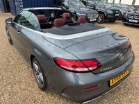 USED 2018 68 MERCEDES-BENZ C CLASS 2.0 C220d AMG Line (Premium) Cabriolet 2dr Diesel G-Tronic+ Euro 6 (s/s) (194 ps) ABS AND AIR CON