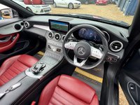 USED 2018 68 MERCEDES-BENZ C CLASS 2.0 C220d AMG Line (Premium) Cabriolet 2dr Diesel G-Tronic+ Euro 6 (s/s) (194 ps) ABS AND AIR CON