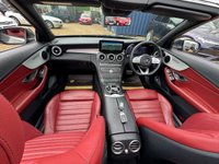 USED 2018 68 MERCEDES-BENZ C CLASS 2.0 C220d AMG Line (Premium) Cabriolet 2dr Diesel G-Tronic+ Euro 6 (s/s) (194 ps) ABS AND AIR CON