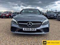 USED 2018 68 MERCEDES-BENZ C CLASS 2.0 C220d AMG Line (Premium) Cabriolet 2dr Diesel G-Tronic+ Euro 6 (s/s) (194 ps) ABS AND AIR CON