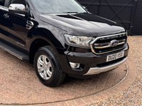 USED 2020 20 FORD RANGER 2.0 EcoBlue Limited Pickup Double Cab 4dr Diesel Manual 4WD Euro 6 (s/s) (170 ps) Px Welcome Finance Available