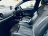 USED 2017 67 AUDI A3 1.5 TFSI CoD Black Edition Sportback 5dr Petrol Manual Euro 6 (s/s) (150 ps) Mythos Black | Black Part Leather Interior | Bluetooth Media | S-Line Wheels | ULEZ OK