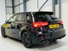 USED 2017 67 AUDI A3 1.5 TFSI CoD Black Edition Sportback 5dr Petrol Manual Euro 6 (s/s) (150 ps) Mythos Black | Black Part Leather Interior | Bluetooth Media | S-Line Wheels | ULEZ OK