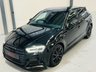 USED 2017 67 AUDI A3 1.5 TFSI CoD Black Edition Sportback 5dr Petrol Manual Euro 6 (s/s) (150 ps) Mythos Black | Black Part Leather Interior | Bluetooth Media | S-Line Wheels | ULEZ OK