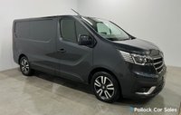 USED 2024 RENAULT TRAFIC 2.0 dCi Blue SL30 Extra Sport Panel Van 5dr Diesel Manual L1 H1 Euro 6 (s/s) (150 ps) Supplied new, FSH, T/Bar, Ply, reverse cam, LED headlights