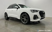 USED 2022 22 AUDI Q3 2.0 TDI 35 S line SUV 5dr Diesel S Tronic Euro 6 (s/s) (150 ps) Comfort&Sound Pack,21", Black Edition,Heated Seats,R Camera