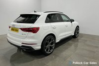 USED 2022 22 AUDI Q3 2.0 TDI 35 S line SUV 5dr Diesel S Tronic Euro 6 (s/s) (150 ps) Comfort&Sound Pack,21", Black Edition,Heated Seats,R Camera