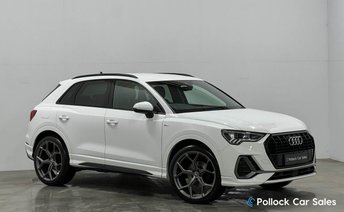 2022 AUDI Q3 2.0 TDI 35 S line SUV 5dr Diesel S Tronic Euro 6 (s/s) (150 ps) &pound;25495.00