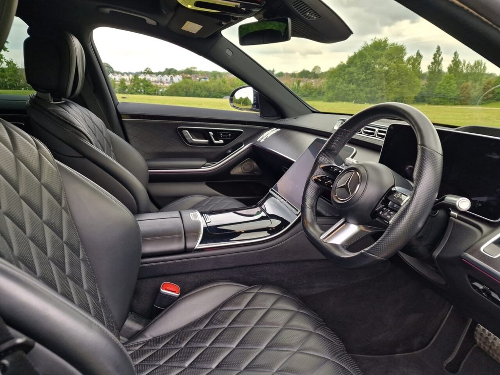 USED 2022 72 MERCEDES-BENZ S-CLASS 3.0 S580eL 22kWh AMG Line (Premium Plus, Executive) Saloon 4dr Petrol Plug-in Hybrid G-Tronic+ Euro 6 (s/s) (510 ps) FINANCE AVAILABLE