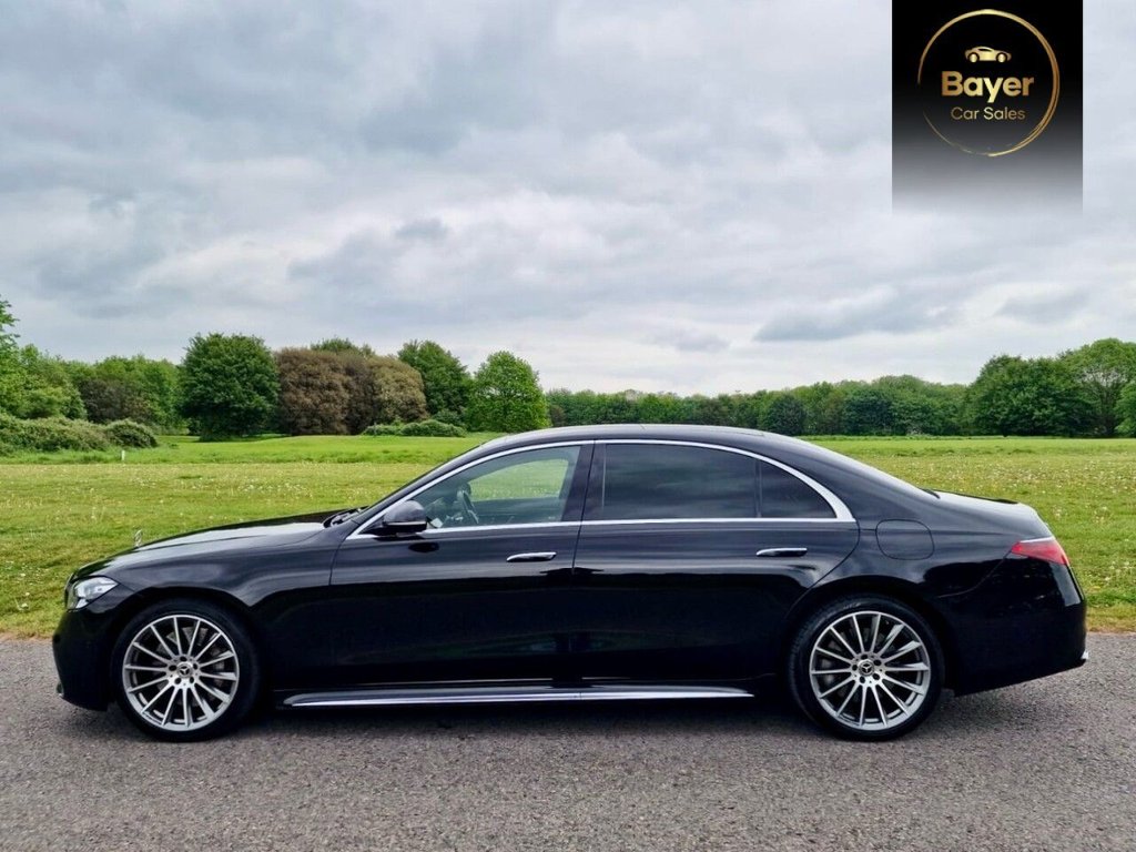 USED 2022 72 MERCEDES-BENZ S-CLASS 3.0 S580eL 22kWh AMG Line (Premium Plus, Executive) Saloon 4dr Petrol Plug-in Hybrid G-Tronic+ Euro 6 (s/s) (510 ps) FINANCE AVAILABLE