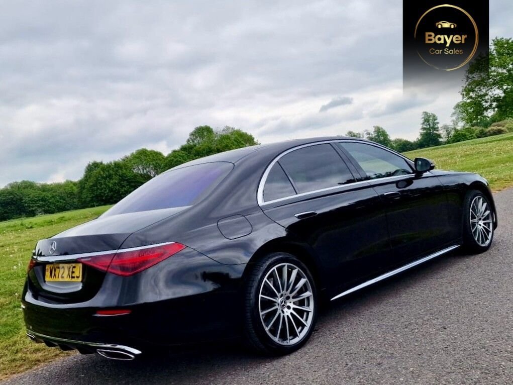 USED 2022 72 MERCEDES-BENZ S-CLASS 3.0 S580eL 22kWh AMG Line (Premium Plus, Executive) Saloon 4dr Petrol Plug-in Hybrid G-Tronic+ Euro 6 (s/s) (510 ps) FINANCE AVAILABLE
