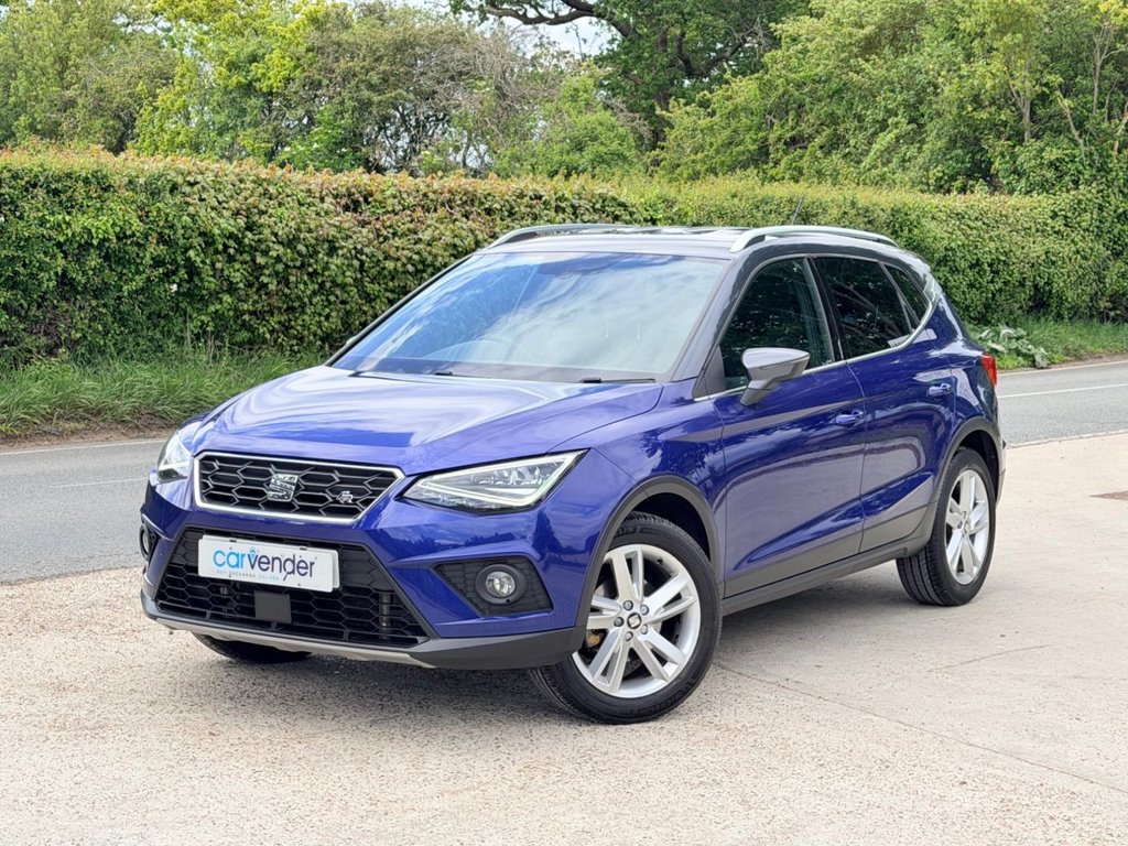 USED 2021 21 SEAT ARONA 1.0 TSI FR SUV 5dr Petrol Manual Euro 6 (s/s) (110 ps) 5 Services|1 Owner|SatNav|Sensors|Apple CarPlay/Android Auto|Cruise|