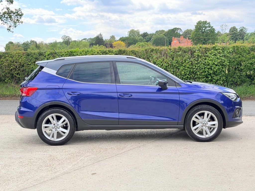 USED 2021 21 SEAT ARONA 1.0 TSI FR SUV 5dr Petrol Manual Euro 6 (s/s) (110 ps) 5 Services|1 Owner|SatNav|Sensors|Apple CarPlay/Android Auto|Cruise|