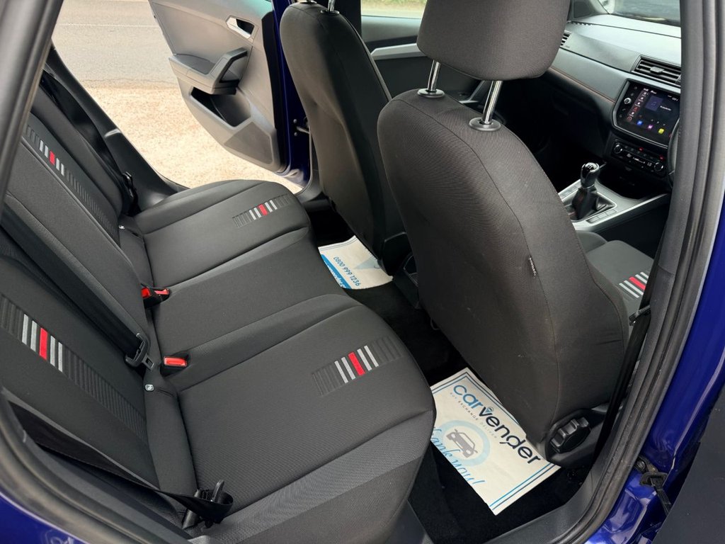 USED 2021 21 SEAT ARONA 1.0 TSI FR SUV 5dr Petrol Manual Euro 6 (s/s) (110 ps) 5 Services|1 Owner|SatNav|Sensors|Apple CarPlay/Android Auto|Cruise|