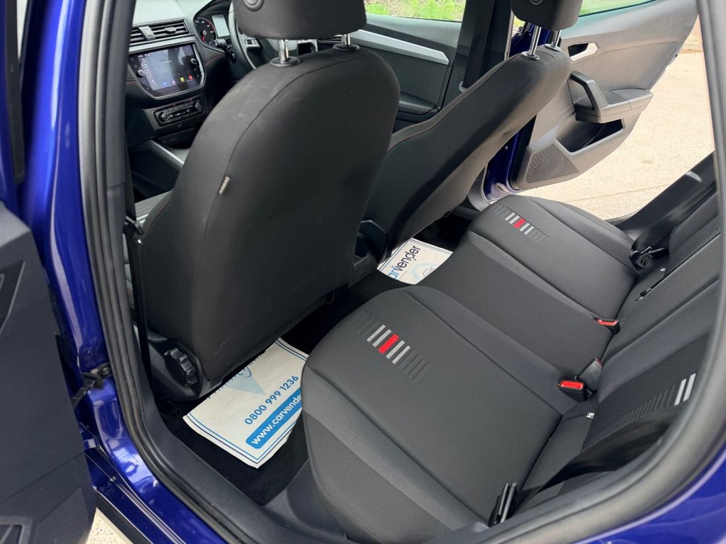 USED 2021 21 SEAT ARONA 1.0 TSI FR SUV 5dr Petrol Manual Euro 6 (s/s) (110 ps) 5 Services|1 Owner|SatNav|Sensors|Apple CarPlay/Android Auto|Cruise|