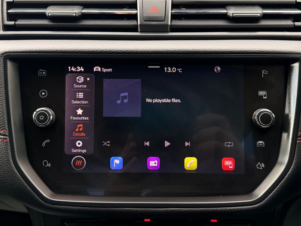 USED 2021 21 SEAT ARONA 1.0 TSI FR SUV 5dr Petrol Manual Euro 6 (s/s) (110 ps) 5 Services|1 Owner|SatNav|Sensors|Apple CarPlay/Android Auto|Cruise|