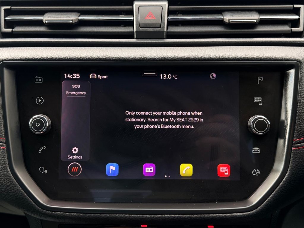 USED 2021 21 SEAT ARONA 1.0 TSI FR SUV 5dr Petrol Manual Euro 6 (s/s) (110 ps) 5 Services|1 Owner|SatNav|Sensors|Apple CarPlay/Android Auto|Cruise|