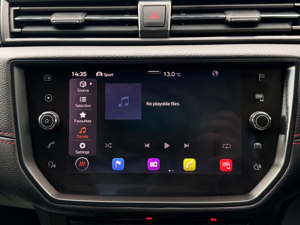 USED 2021 21 SEAT ARONA 1.0 TSI FR SUV 5dr Petrol Manual Euro 6 (s/s) (110 ps) 5 Services|1 Owner|SatNav|Sensors|Apple CarPlay/Android Auto|Cruise|