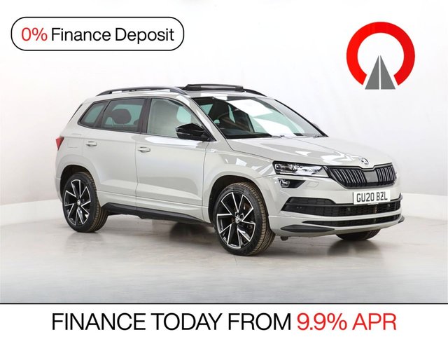 View our Skoda Karoq 2.0 TSI SportLine SUV 5dr Petrol DSG 4WD Euro 6 (s/s) (190 ps)