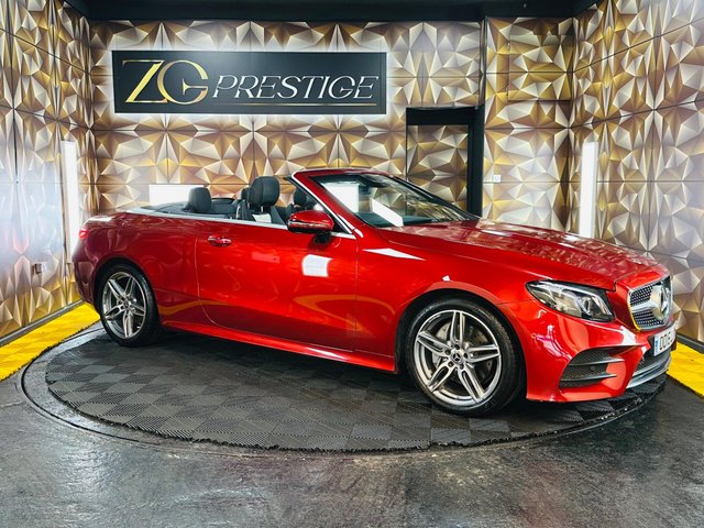 View our Mercedes-Benz E Class 2.0 E220d AMG Line (Premium Plus) Cabriolet G-Tronic+ Euro 6 (s/s) 2dr