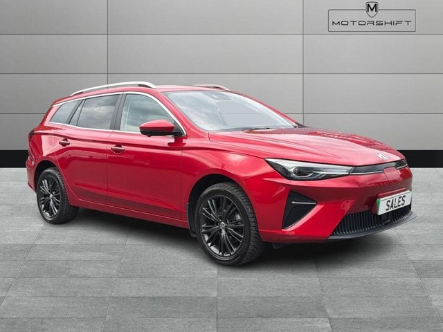 2023 mg 5 61.1kwh trophy long range estate 5dr electric auto (156 ps) 2023 80,000 miles 0 ltr red electric automatic... photo