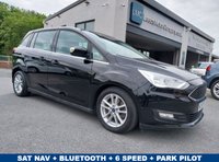 USED 2018 68 FORD GRAND C-MAX 1.0T EcoBoost GPF Zetec MPV 5dr Petrol Manual Euro 6 (s/s) (125 ps) 